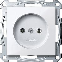 Розетка MERTEN SYSTEM M, скрытый монтаж, активно-белый | код. MTN2001-0325 | Schneider Electric